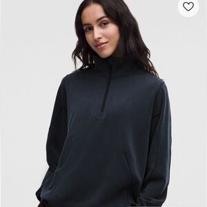 lululemon Navy Pullover Top